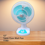 12 Inch Table Cum Wall Fan